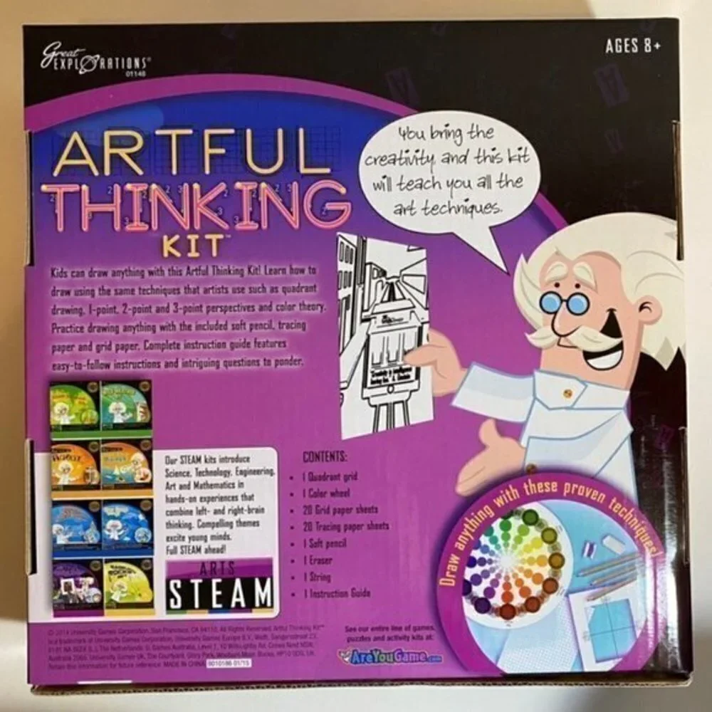 Artful Thinking Kit Arts STEAM Game Craft DIY